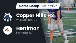 Recap: Copper Hills HS vs. Herriman  2022