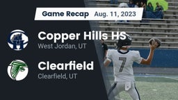 Recap: Copper Hills HS vs. Clearfield  2023