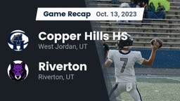 Recap: Copper Hills HS vs. Riverton  2023