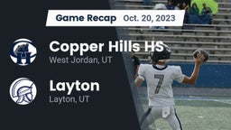 Recap: Copper Hills HS vs. Layton  2023