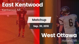 Matchup: East Kentwood vs. West Ottawa  2016