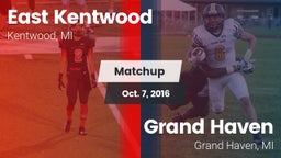 Matchup: East Kentwood vs. Grand Haven  2016