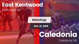 Matchup: East Kentwood vs. Caledonia  2016