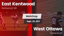 Matchup: East Kentwood vs. West Ottawa  2017