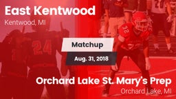Matchup: East Kentwood vs. Orchard Lake St. Mary's Prep 2018