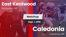 Matchup: East Kentwood vs. Caledonia  2018