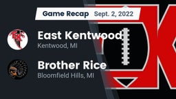 Recap: East Kentwood  vs. Brother Rice  2022