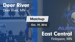 Matchup: Deer River vs. East Central  2016