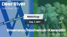 Matchup: Deer River vs. Greenway/Nashwauk-Keewatin  2017