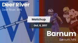 Matchup: Deer River vs. Barnum  2017