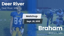 Matchup: Deer River vs. Braham  2018