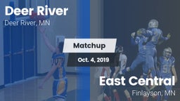 Matchup: Deer River vs. East Central  2019