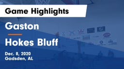 Gaston  vs Hokes Bluff  Game Highlights - Dec. 8, 2020