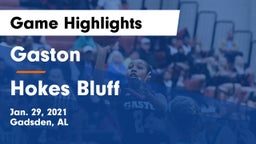 Gaston  vs Hokes Bluff  Game Highlights - Jan. 29, 2021