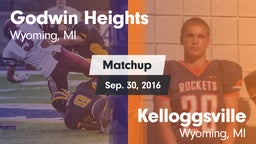Matchup: Godwin Heights vs. Kelloggsville  2016