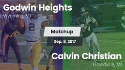 Matchup: Godwin Heights vs. Calvin Christian  2017