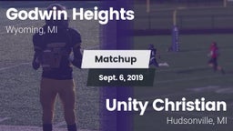 Matchup: Godwin Heights vs. Unity Christian  2019