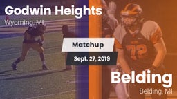 Matchup: Godwin Heights vs. Belding  2019