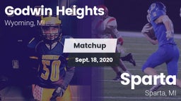 Matchup: Godwin Heights vs. Sparta  2020