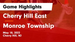 Cherry Hill East  vs Monroe Township  Game Highlights - May 18, 2022