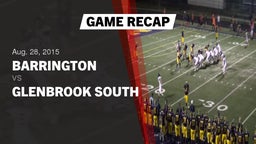 Recap: Barrington  vs. Glenbrook South  2015