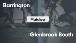 Matchup: Barrington vs. Glenbrook South  2016