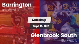 Matchup: Barrington vs. Glenbrook South  2017