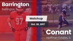 Matchup: Barrington vs. Conant  2017