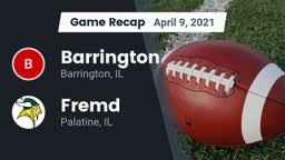 Recap: Barrington  vs. Fremd  2021