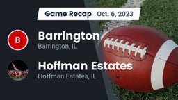Recap: Barrington  vs. Hoffman Estates  2023