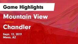 Mountain View  vs Chandler  Game Highlights - Sept. 12, 2019