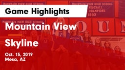 Mountain View  vs Skyline Game Highlights - Oct. 15, 2019