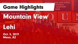 Mountain View  vs Lehi  Game Highlights - Oct. 5, 2019