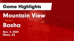 Mountain View  vs Basha Game Highlights - Nov. 3, 2020
