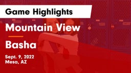 Mountain View  vs Basha Game Highlights - Sept. 9, 2022