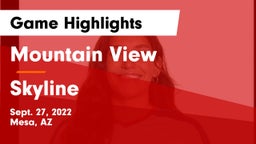 Mountain View  vs Skyline  Game Highlights - Sept. 27, 2022