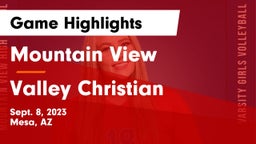Mountain View  vs Valley Christian  Game Highlights - Sept. 8, 2023