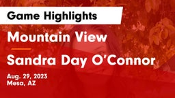 Mountain View  vs Sandra Day O’Connor Game Highlights - Aug. 29, 2023