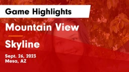 Mountain View  vs Skyline  Game Highlights - Sept. 26, 2023