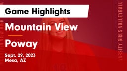 Mountain View  vs Poway  Game Highlights - Sept. 29, 2023