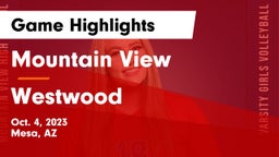 Mountain View  vs Westwood  Game Highlights - Oct. 4, 2023