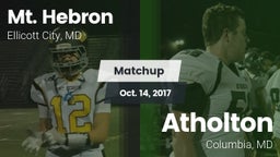 Matchup: Mt. Hebron vs. Atholton  2017