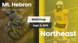 Matchup: Mt. Hebron vs. Northeast  2019