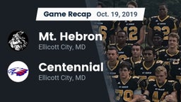 Recap: Mt. Hebron  vs. Centennial 2019