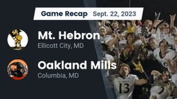 Recap: Mt. Hebron  vs. Oakland Mills  2023