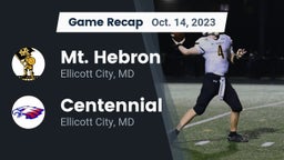 Recap: Mt. Hebron  vs. Centennial  2023