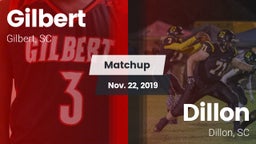 Matchup: Gilbert vs. Dillon  2019