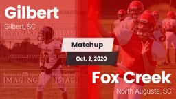 Matchup: Gilbert vs. Fox Creek  2020