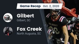 Recap: Gilbert  vs. Fox Creek  2020