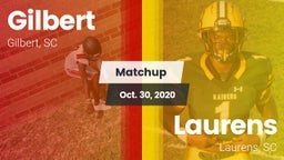 Matchup: Gilbert vs. Laurens  2020